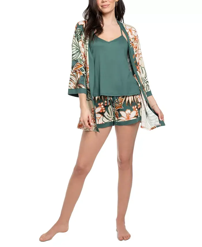 Женский дорожный и спальный комплект Milana из 3 предметов Linea Donatella, зеленый
Женский дорожный и спальный комплект Milana из 3 предметов Linea Donatella, зеленый