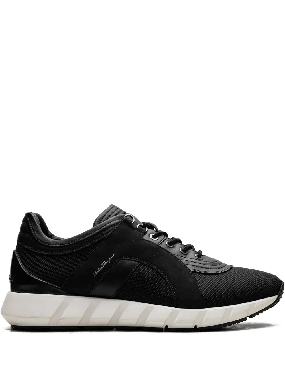 Кроссовки Alpe Black Leather Ferragamo, черный
Кроссовки Alpe Black Leather Ferragamo, черный