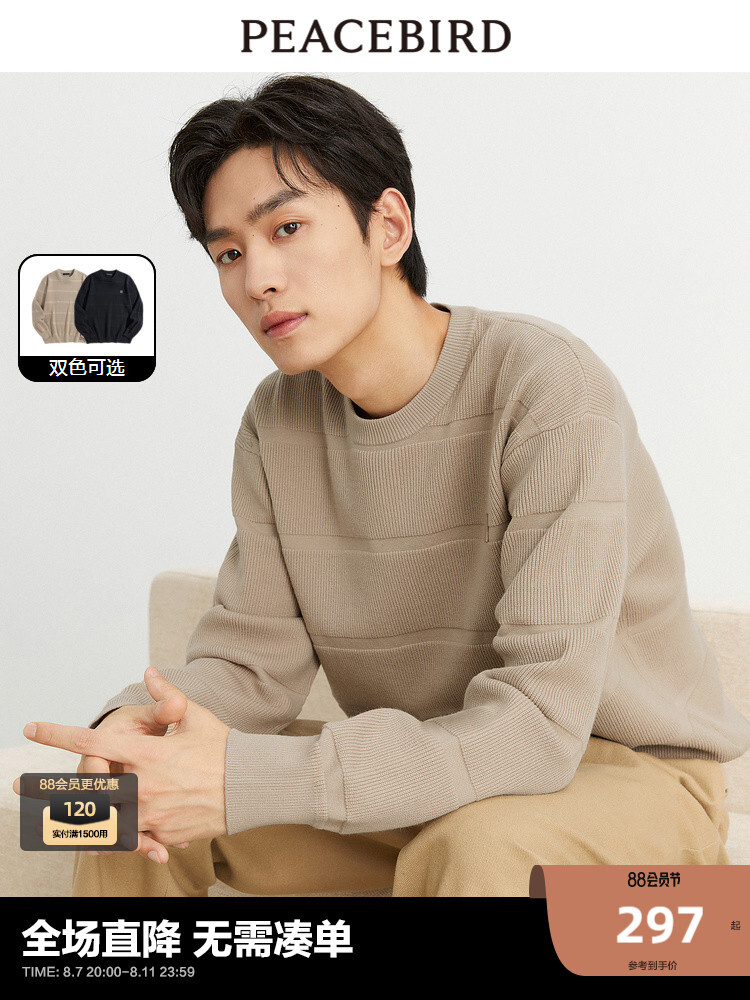 Свитер Peacebird текстурный, черный
Свитер Peacebird текстурный, черный