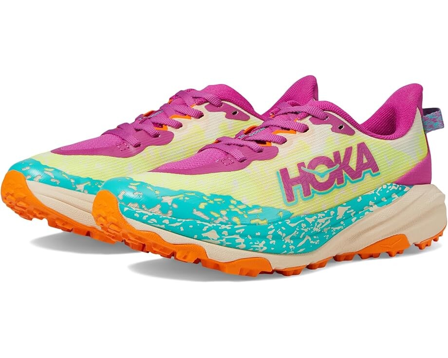 Кроссовки Unisex Hoka Kids Speedgoat 6, цвет Fuchsia/Electric Aqua
Кроссовки Unisex Hoka Kids Speedgoat 6, цвет Fuchsia/Electric Aqua
