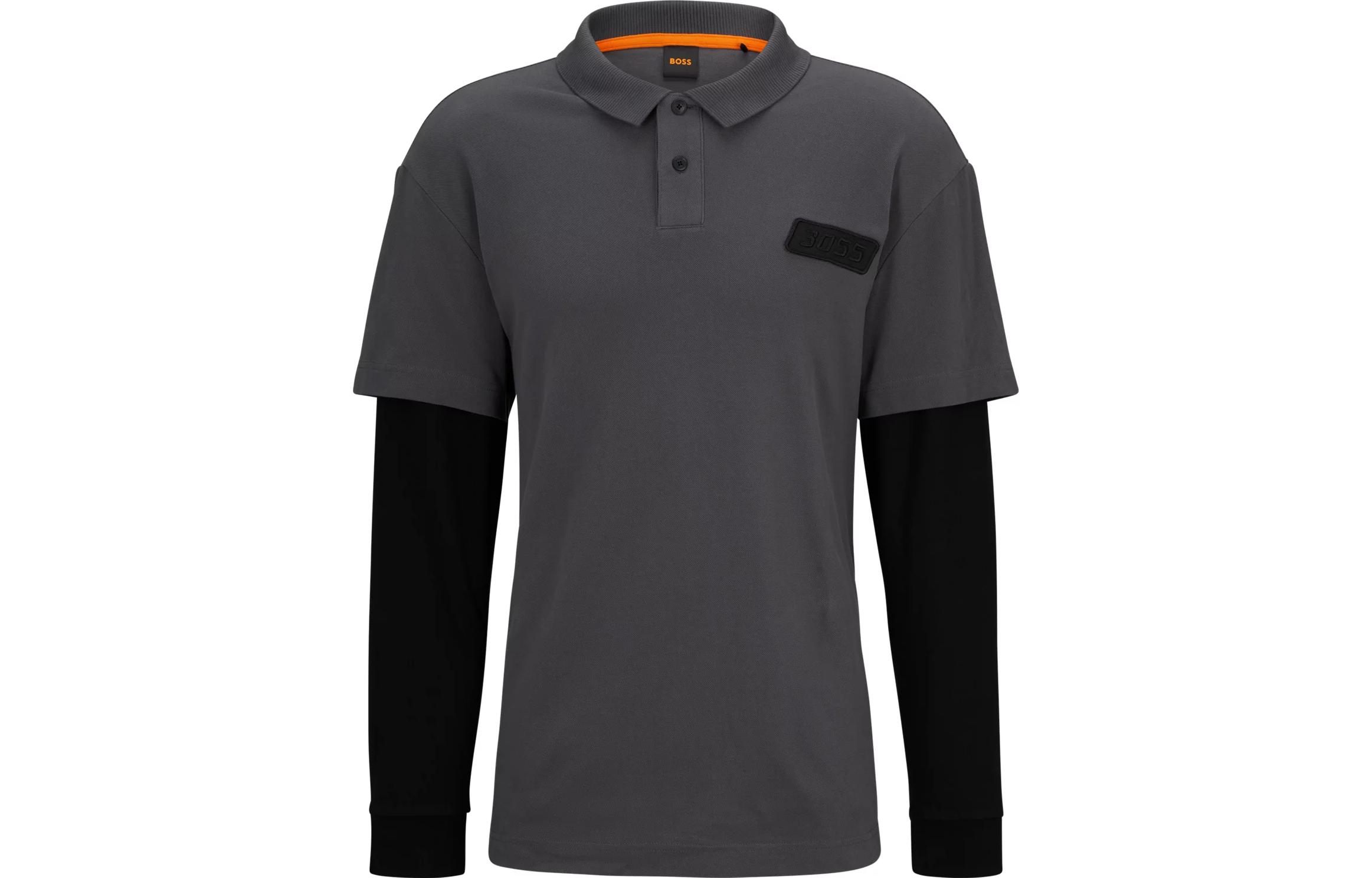 HUGO BOSS Мужская поло темно-серого цвета, Серый, HUGO BOSS Мужская поло темно-серого цвета
HUGO BOSS Мужская поло темно-серого цвета, Серый, HUGO BOSS Мужская поло темно-серого цвета