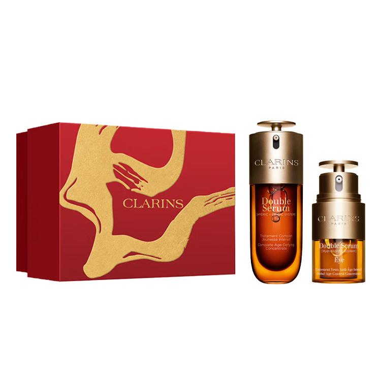 CLARINS JIAOYUNSHI новогодний лимитированный золотой двойной экстракт сыворотки набор для ухода за кожей против морщин 50мл+20мл
CLARINS JIAOYUNSHI новогодний лимитированный золотой двойной экстракт сыворотки набор для ухода за кожей против морщин 50мл+20мл