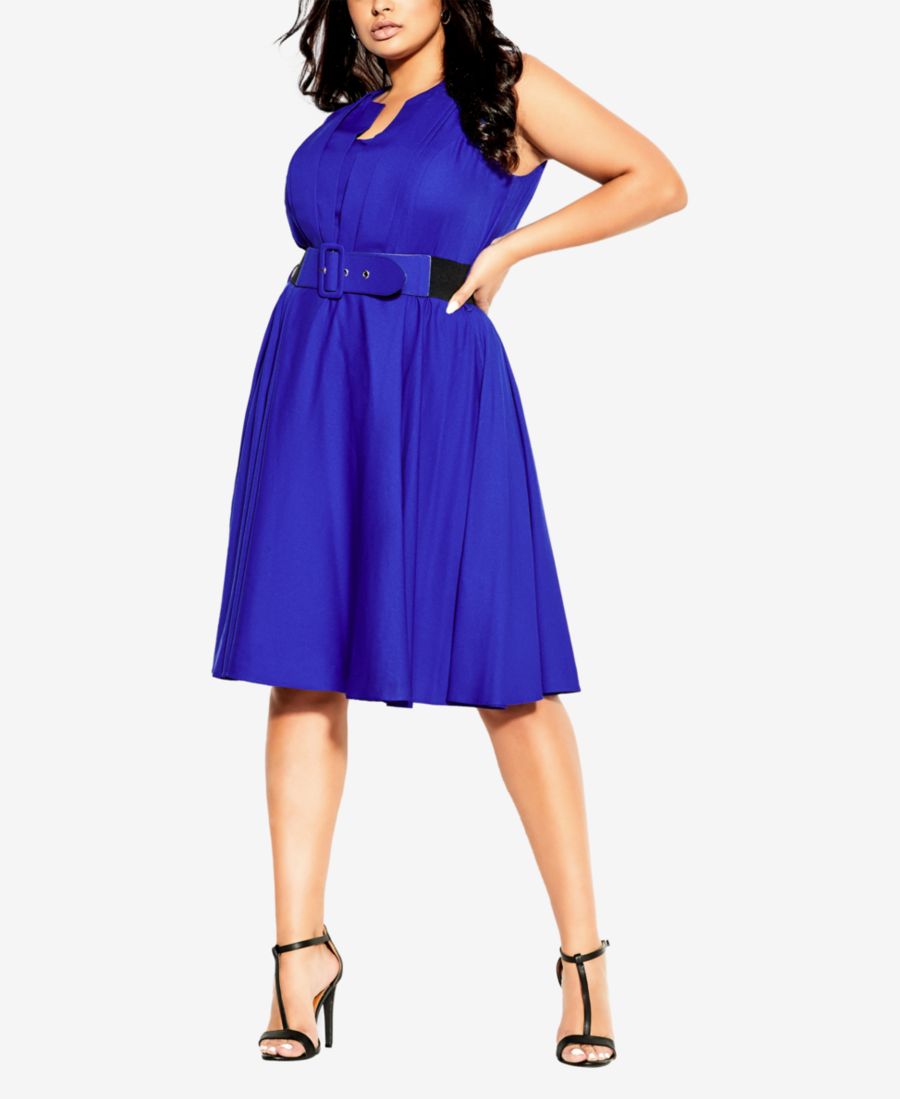 Женское винтажное плиссированное платье Вероника CITY CHIC, Pool
Женское винтажное плиссированное платье Вероника CITY CHIC, Pool