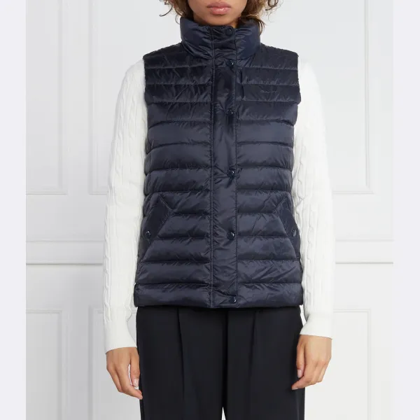 Жилет-Пуховик стандартного кроя Gant, синий
Жилет-Пуховик стандартного кроя Gant, синий