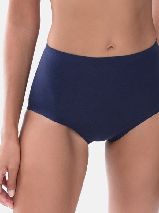 Комплект трусов на талии, 2 шт., натуральный second me. Mey, синий
Комплект трусов на талии, 2 шт., натуральный second me. Mey, синий