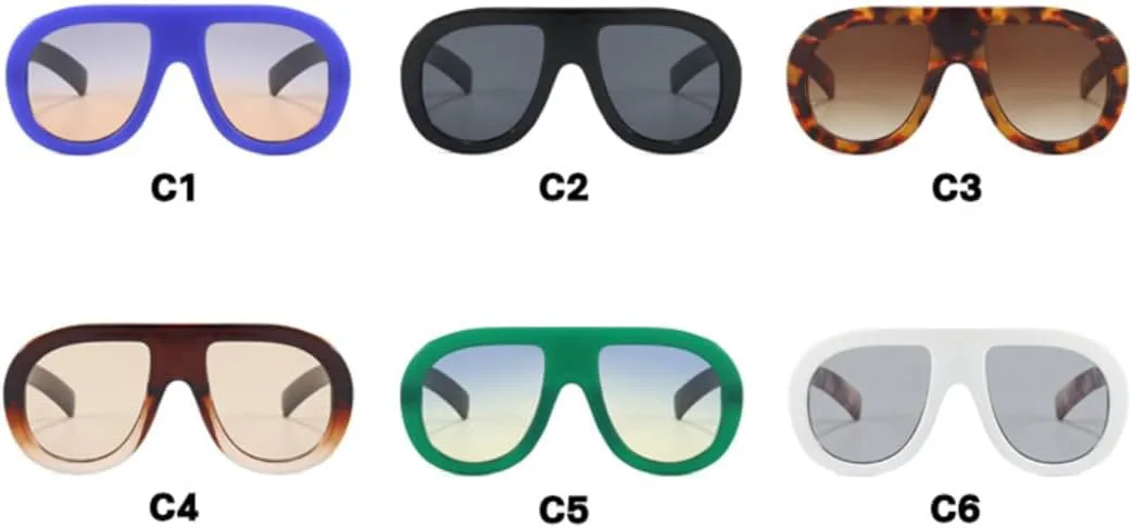 Солнцезащитные очки с защитой UV400 | Большая оправа в стиле панк | для женщин и мужчин | для занятий спортом на открытом воздухе и вождения DSVIGF, Leopard Brown
Солнцезащитные очки с защитой UV400 | Большая оправа в стиле панк | для женщин и мужчин | для занятий спортом на открытом воздухе и вождения DSVIGF, Leopard Brown