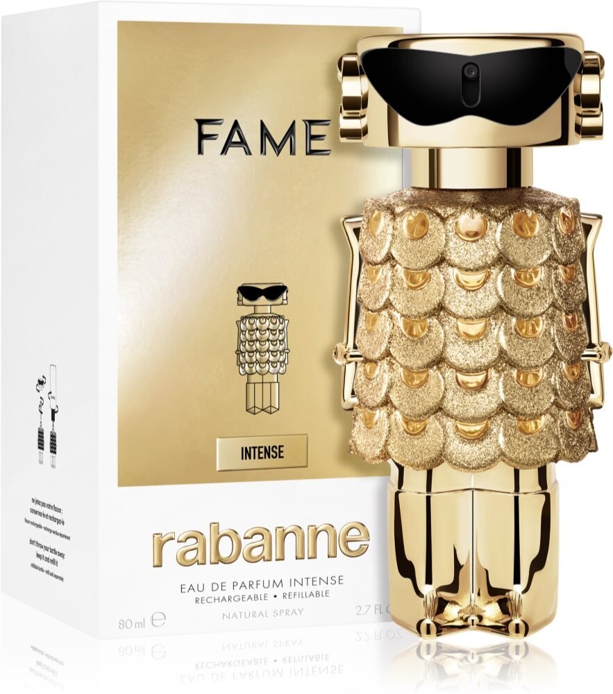 Paco Rabanne, Fame Intense, парфюмированная вода, 80 мл
Paco Rabanne, Fame Intense, парфюмированная вода, 80 мл