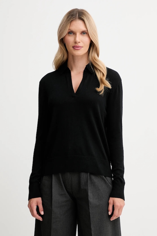 Свитер из смесовой шерсти Calvin Klein, черный
Свитер из смесовой шерсти Calvin Klein, черный