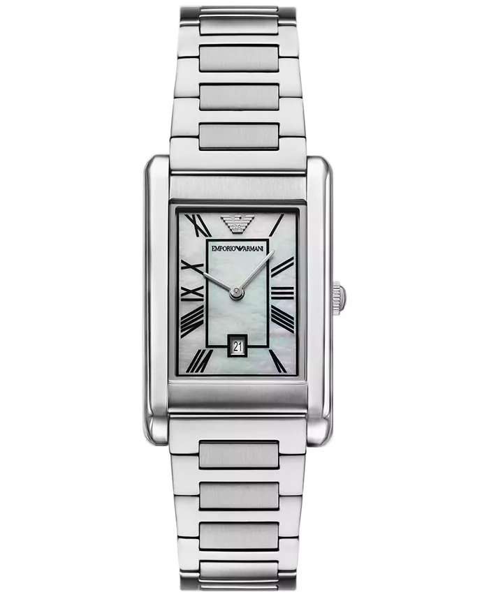 Женские наручные часы со стальным браслетом 25 мм Emporio Armani
Женские наручные часы со стальным браслетом 25 мм Emporio Armani