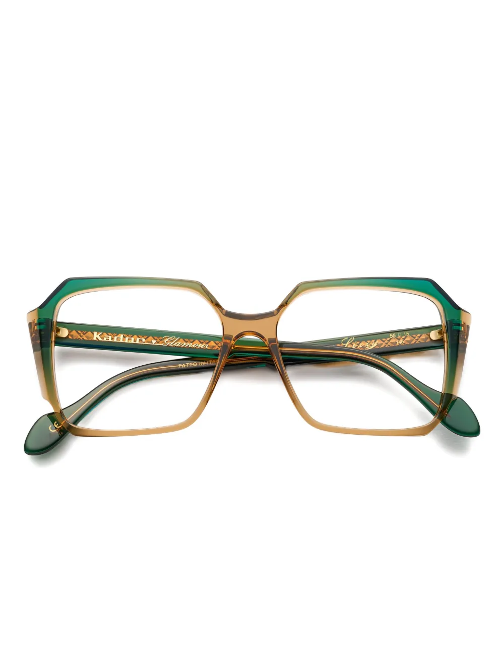 Очки Lizzy в массивной оправе Kador, зеленый
Очки Lizzy в массивной оправе Kador, зеленый