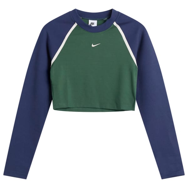 Укороченный топ с длинным рукавом Nsw Nike, fir & midnight темно-синий & chalk & chalk
Укороченный топ с длинным рукавом Nsw Nike, fir & midnight темно-синий & chalk & chalk