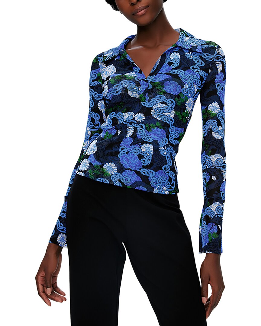 Диана фон Фюрстенберг Маккензи Топ Diane von Furstenberg, синий
Диана фон Фюрстенберг Маккензи Топ Diane von Furstenberg, синий