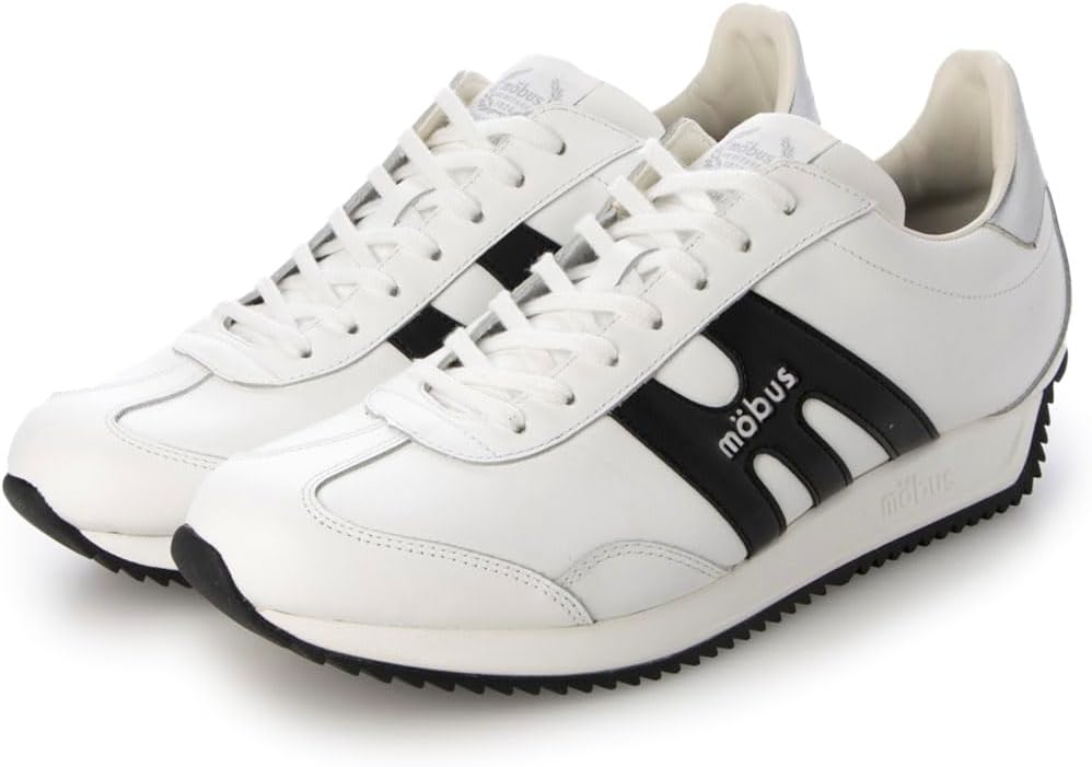 Мужские повседневные кожаные кроссовки JAN mobus модель к 100-летию mobus Heritage, коллекция Made in Japan, белый/черный
Мужские повседневные кожаные кроссовки JAN mobus модель к 100-летию mobus Heritage, коллекция Made in Japan, белый/черный