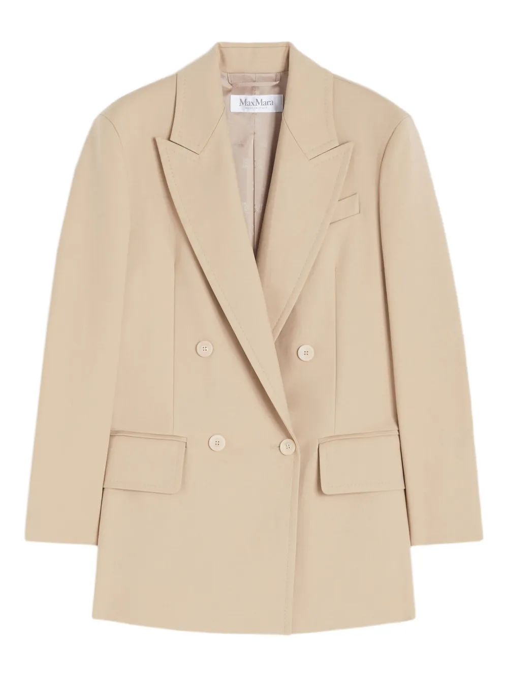 Двубортный пиджак Max Mara, нейтральный
Двубортный пиджак Max Mara, нейтральный