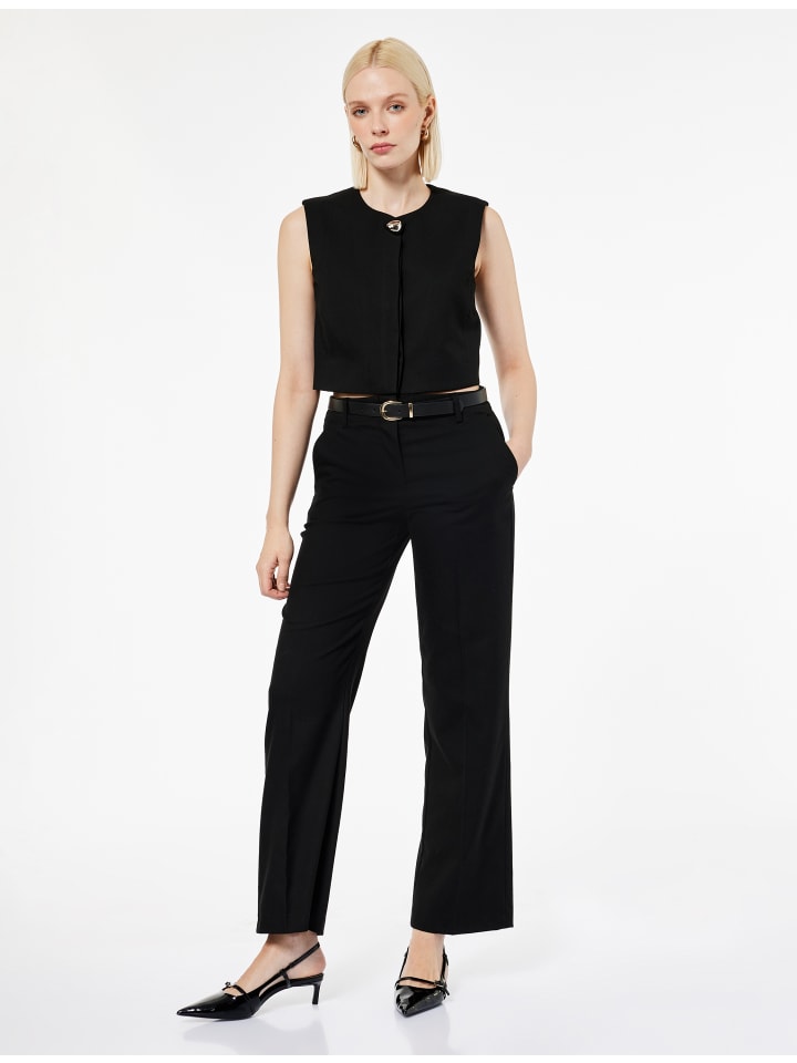 Брюки черного цвета KOTON
Брюки черного цвета KOTON