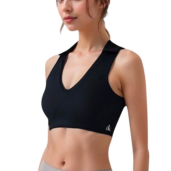 Женский спортивный топ с воротником и V-образным вырезом Anna-Kaci, Black
Женский спортивный топ с воротником и V-образным вырезом Anna-Kaci, Black