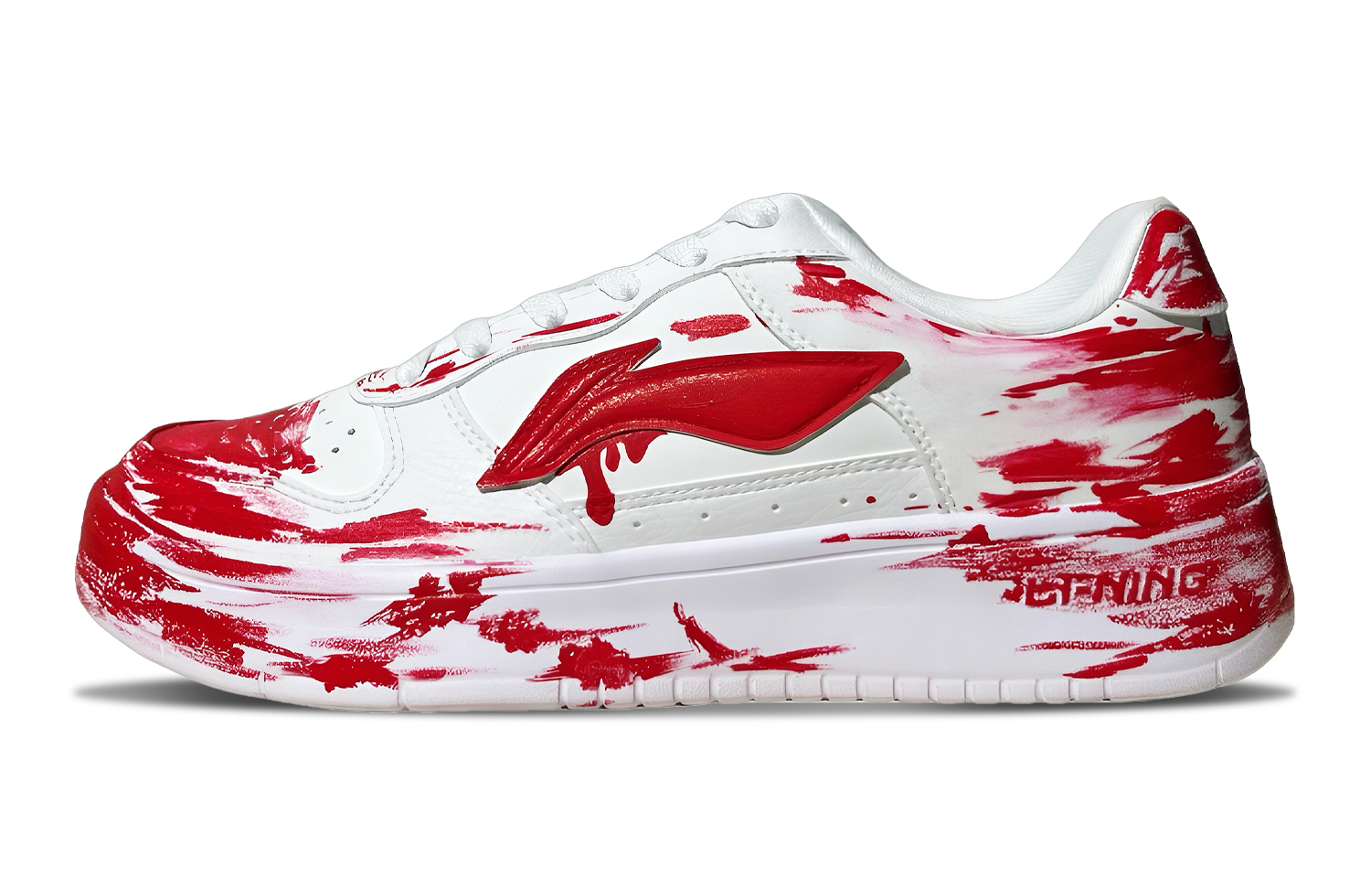 LINING Кроссовки для скейтбординга мужские Pontoon Boats Abrasion Resistant Breathable Low top красные белые
LINING Кроссовки для скейтбординга мужские Pontoon Boats Abrasion Resistant Breathable Low top красные белые