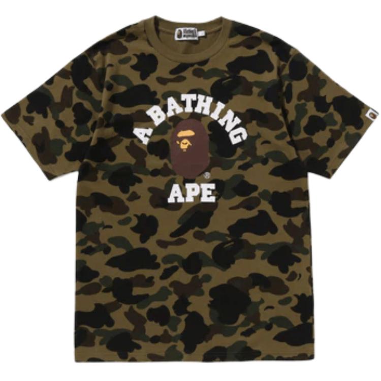 A BATHING APE Футболка с камуфляжным логотипом, Хаки, A BATHING APE Футболка с камуфляжным логотипом
A BATHING APE Футболка с камуфляжным логотипом, Хаки, A BATHING APE Футболка с камуфляжным логотипом