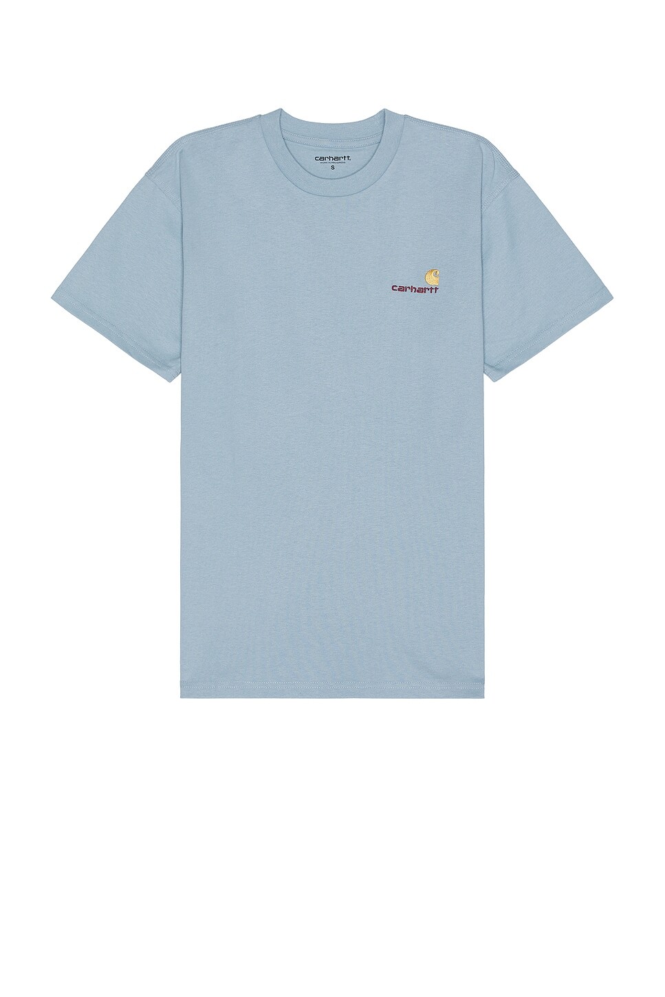 Футболка с коротким рукавом с американским шрифтом Carhartt Wip, цвет Frosted Blue
Футболка с коротким рукавом с американским шрифтом Carhartt Wip, цвет Frosted Blue