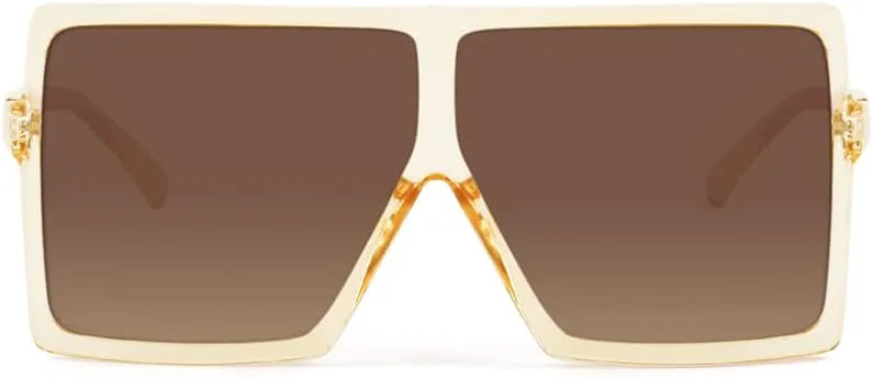 Ультралегкие квадратные солнцезащитные очки большого размера в классическом модном стиле, 100% защита от УФ-излучения, для женщин и мужчин CHAUOO, 2pcs-black-orange
Ультралегкие квадратные солнцезащитные очки большого размера в классическом модном стиле, 100% защита от УФ-излучения, для женщин и мужчин CHAUOO, 2pcs-black-orange