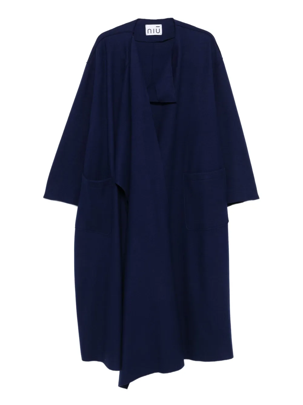 Пальто с шарфом Niu, синий
Пальто с шарфом Niu, синий