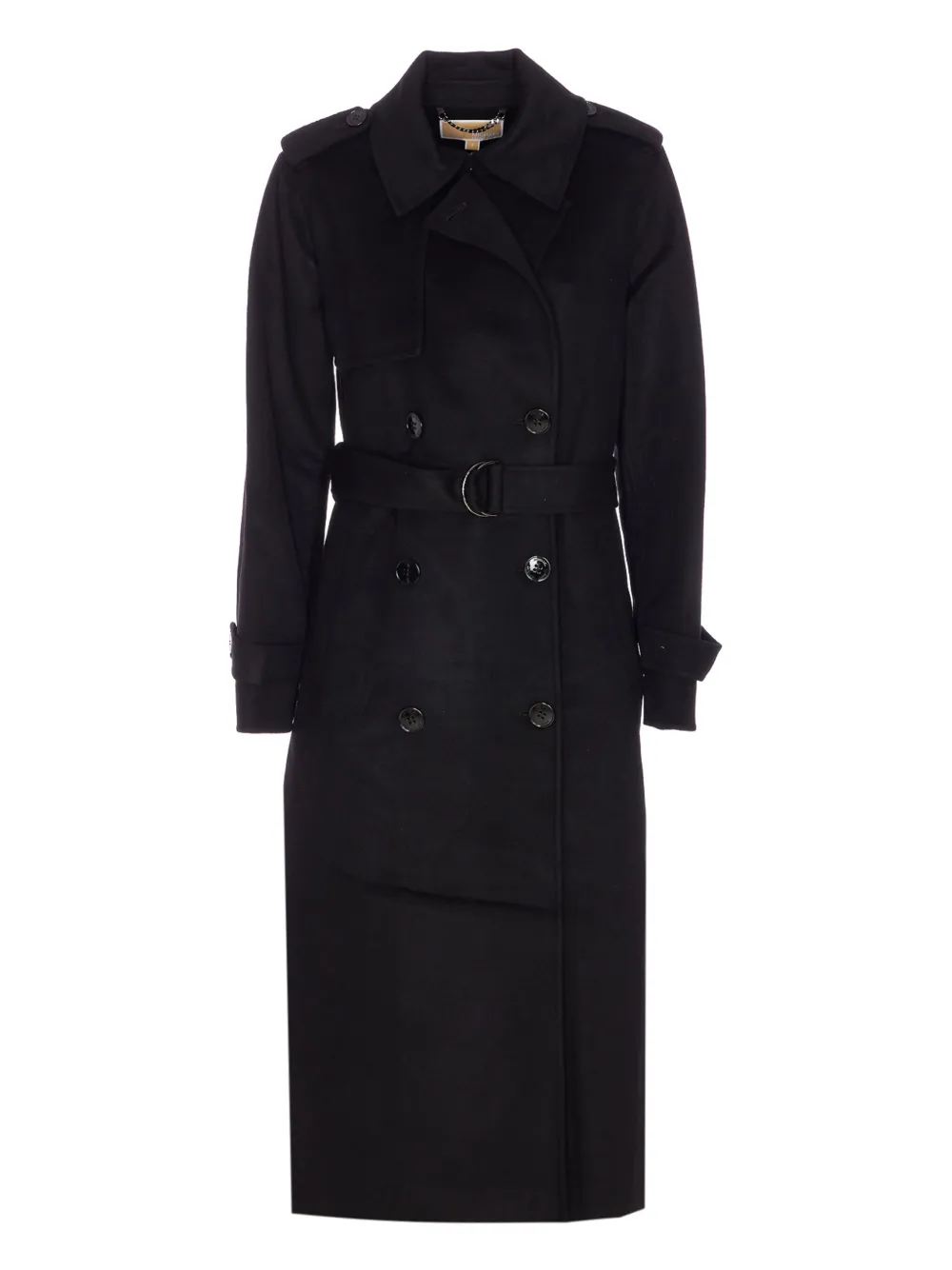 Двубортное пальто из смесовой шерсти Michael Michael Kors, черный
Двубортное пальто из смесовой шерсти Michael Michael Kors, черный