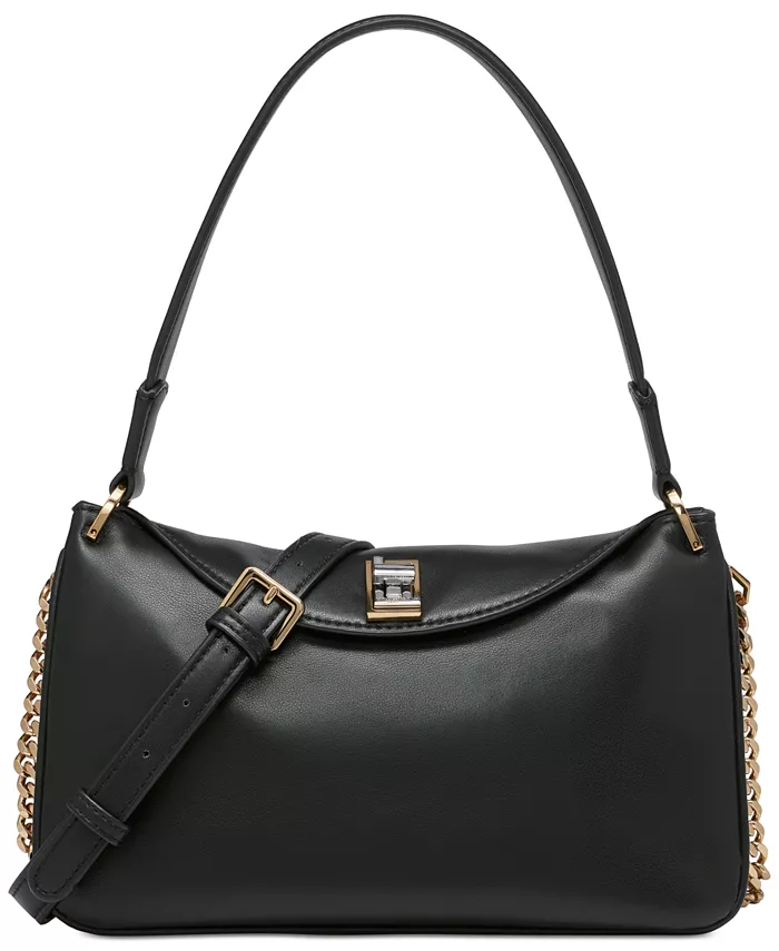 Кожаная сумка через плечо Nadine KARL LAGERFELD PARIS, черный
Кожаная сумка через плечо Nadine KARL LAGERFELD PARIS, черный