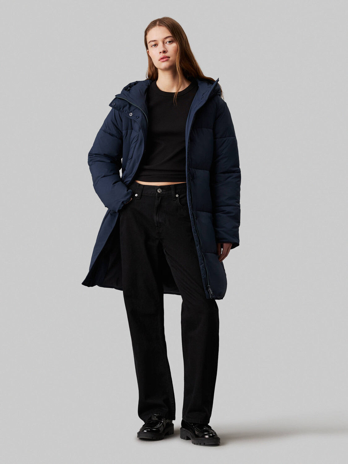 Куртка CALVIN KLEIN JEANS Relaxed fit, темно-синий
Куртка CALVIN KLEIN JEANS Relaxed fit, темно-синий