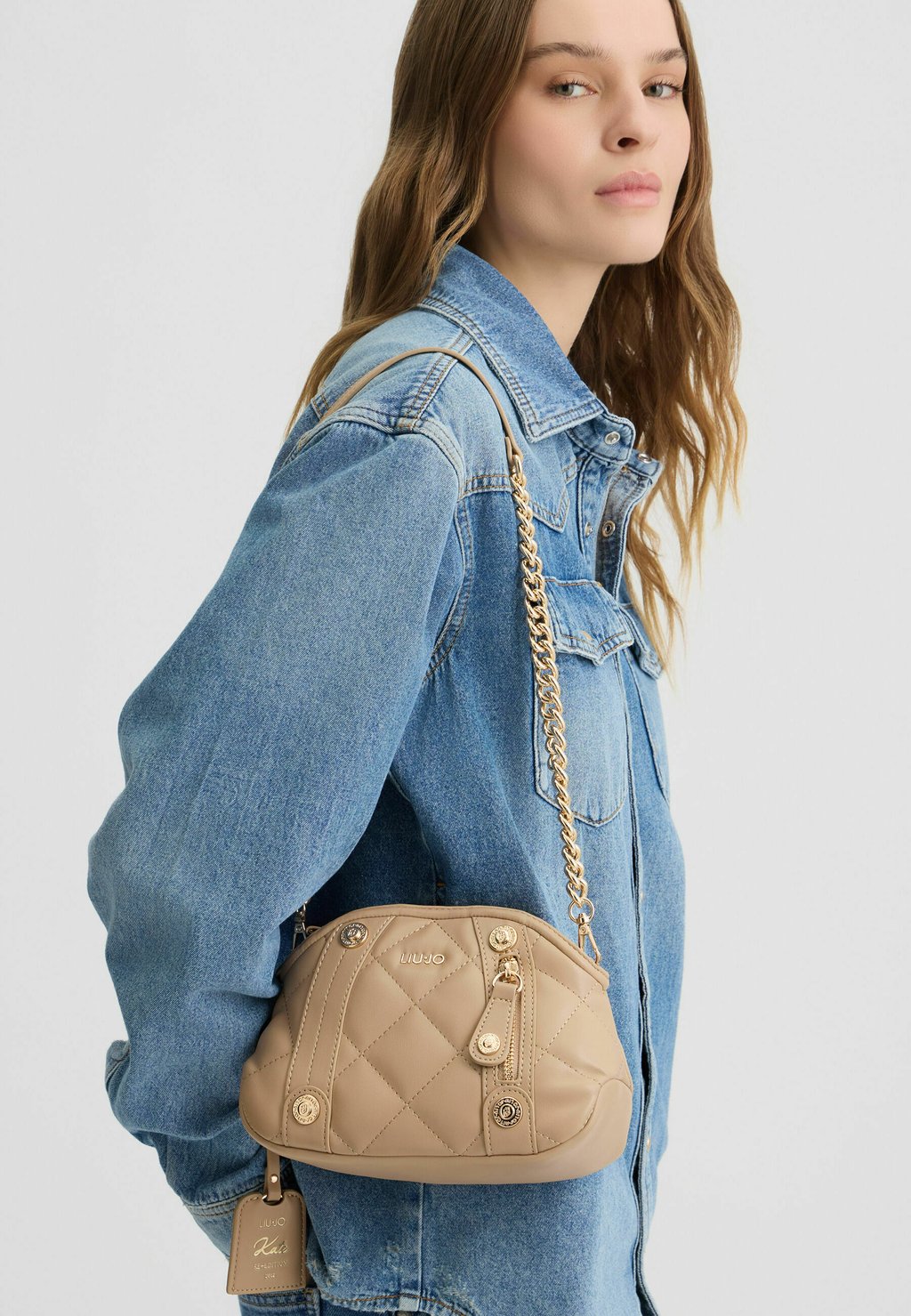Сумка через плечо LIU JO, розовый
Сумка через плечо LIU JO, розовый