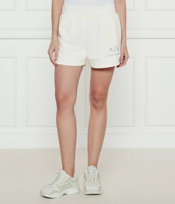 Шорты женские Armani Exchange Regular Fit, экрю
Шорты женские Armani Exchange Regular Fit, экрю