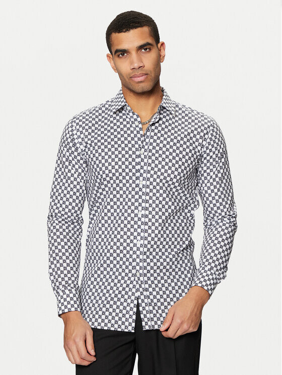 Рубашка очень узкого кроя Hugo, черный
Рубашка очень узкого кроя Hugo, черный