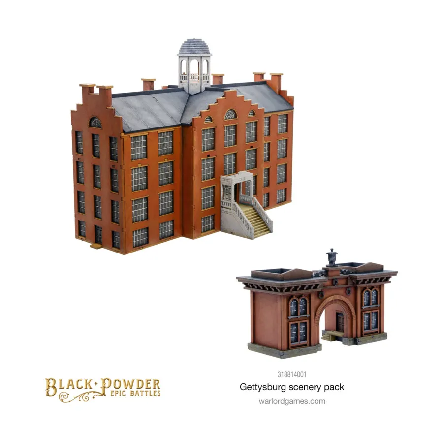 Пакет пейзажей Геттисберга, Black Powder - Epic Battles - American Civil War (15mm)
Пакет пейзажей Геттисберга, Black Powder - Epic Battles - American Civil War (15mm)