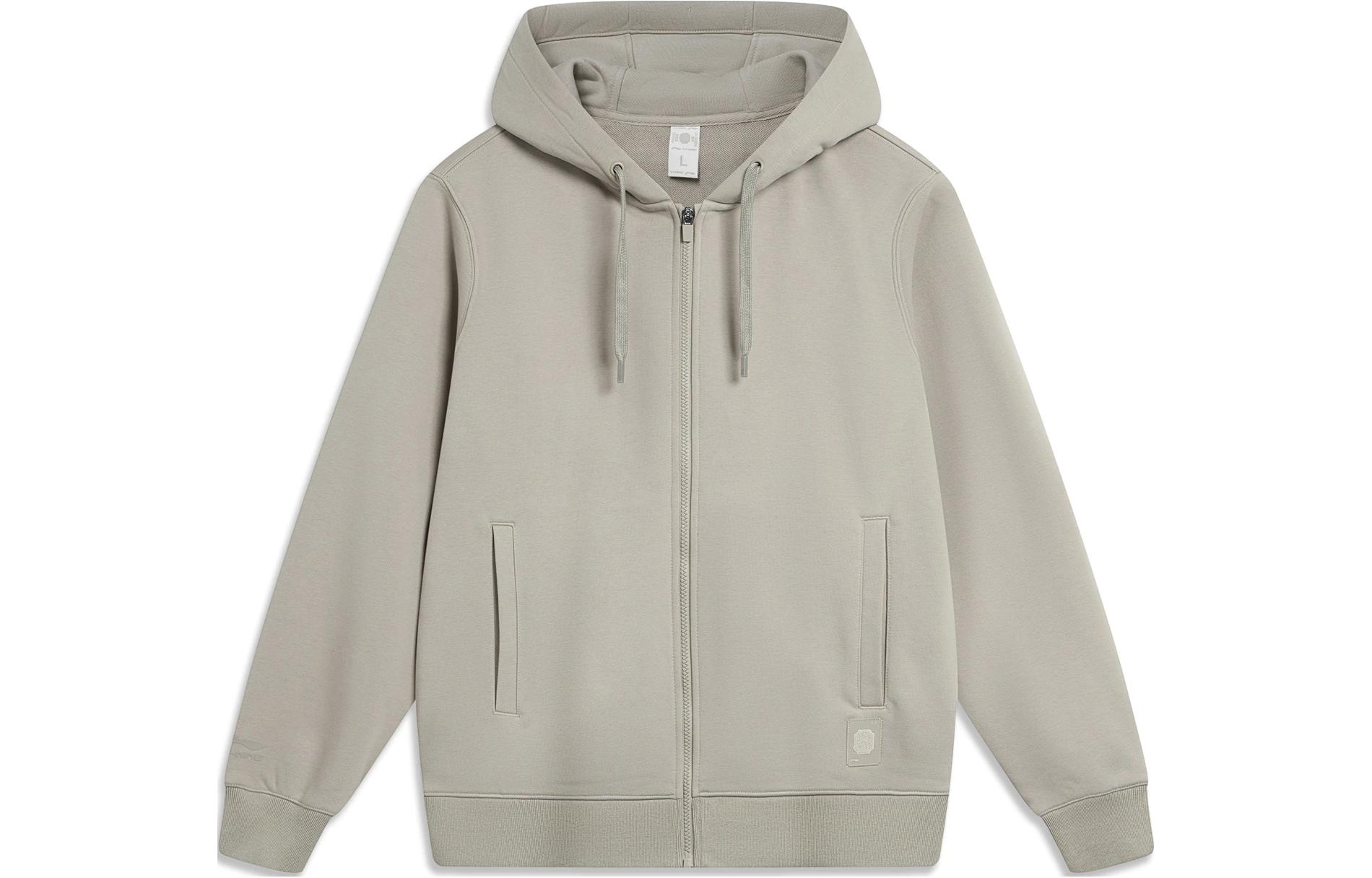 Толстовка унисекс LiNing Sports Life Collection серый Rock Ridge 
Толстовка унисекс LiNing Sports Life Collection серый Rock Ridge