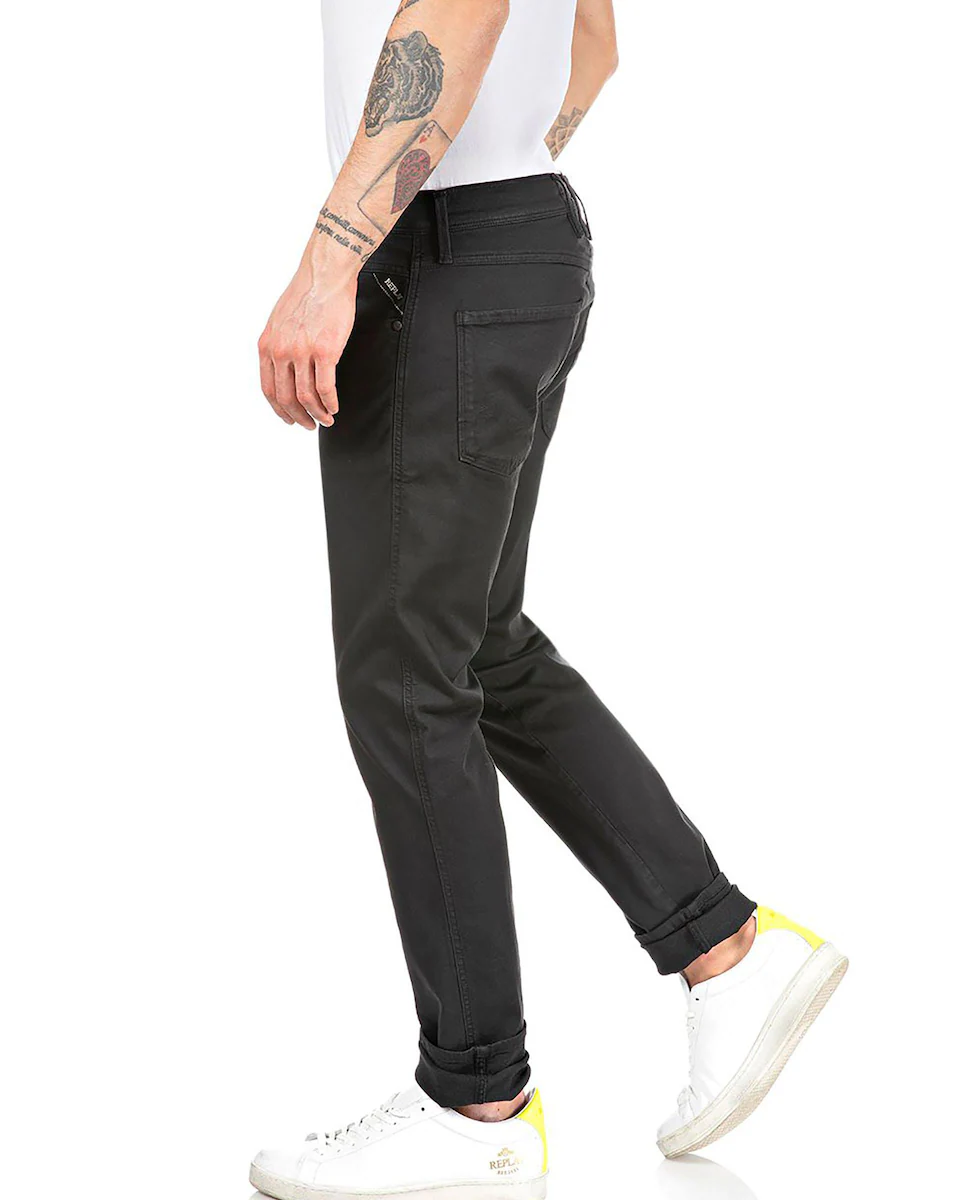 Мужские узкие джинсы с карманами Replay, черный
Мужские узкие джинсы с карманами Replay, черный
