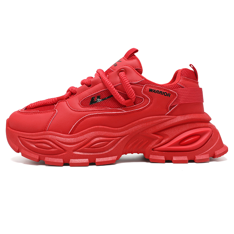Абразивостойкие дышащие кроссовки Chunky Low top для увеличения роста унисекс WARRIOR, china красный
Абразивостойкие дышащие кроссовки Chunky Low top для увеличения роста унисекс WARRIOR, china красный