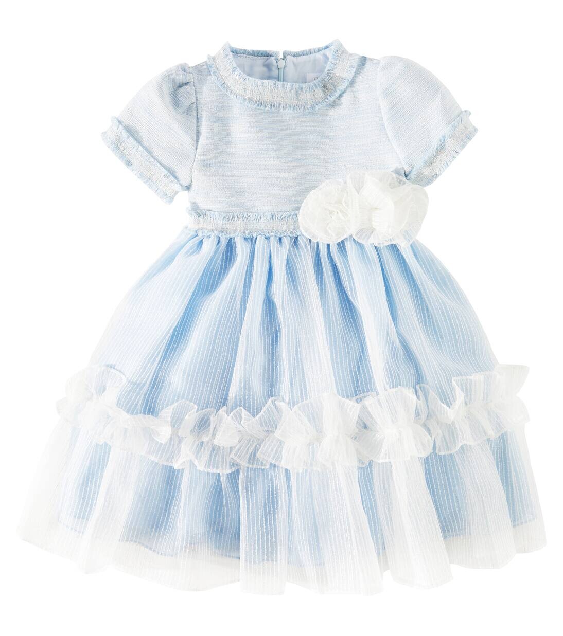 Платье из тюля с украшениями Patachou, цвет pale blue