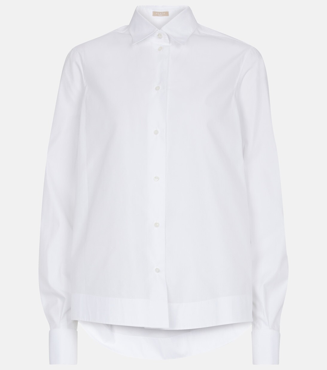Рубашка из поплина с добавлением хлопка ALAÏA, белый
Рубашка из поплина с добавлением хлопка ALAÏA, белый