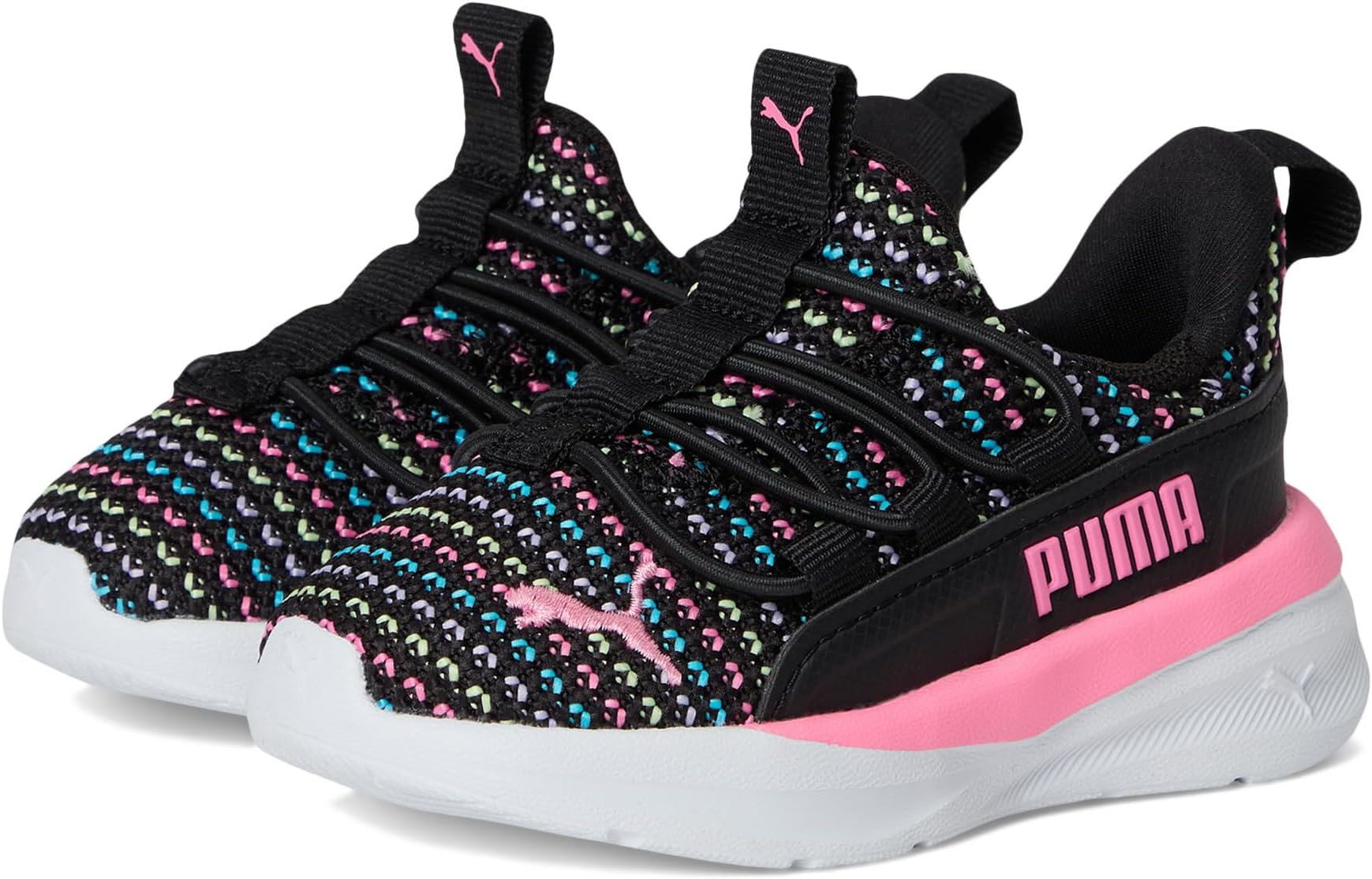 Кроссовки PUMA Kids Softride One4All Slip-On Shoes, Black/Fast Pink
Кроссовки PUMA Kids Softride One4All Slip-On Shoes, Black/Fast Pink