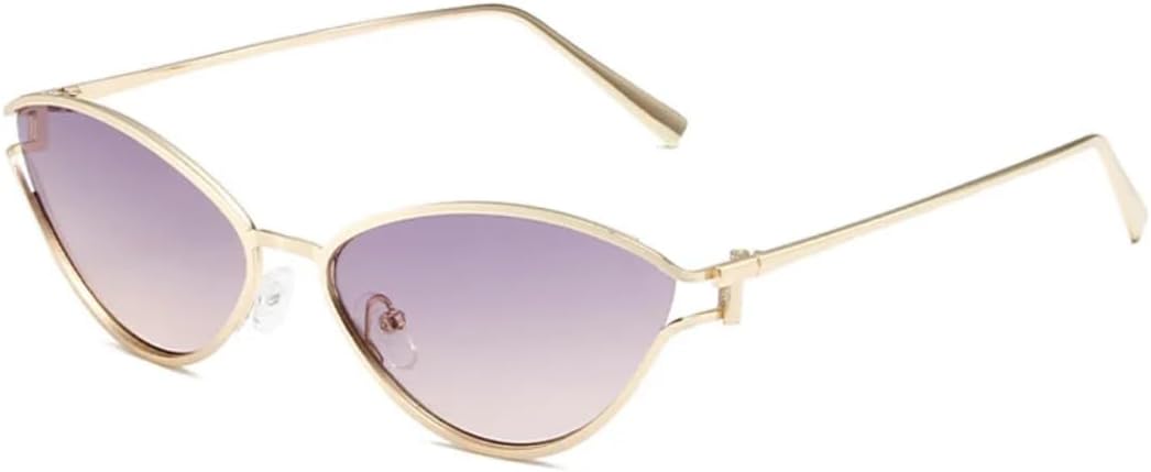 Солнцезащитные очки с защитой от УФ-излучения UV400 | Металлическая оправа "кошачий глаз" с градиентом | Для женщин и мужчин, для занятий спортом на открытом воздухе и вождения LXLHWN, Gold-graybrown
Солнцезащитные очки с защитой от УФ-излучения UV400 | Металлическая оправа "кошачий глаз" с градиентом | Для женщин и мужчин, для занятий спортом на открытом воздухе и вождения LXLHWN, Gold-graybrown