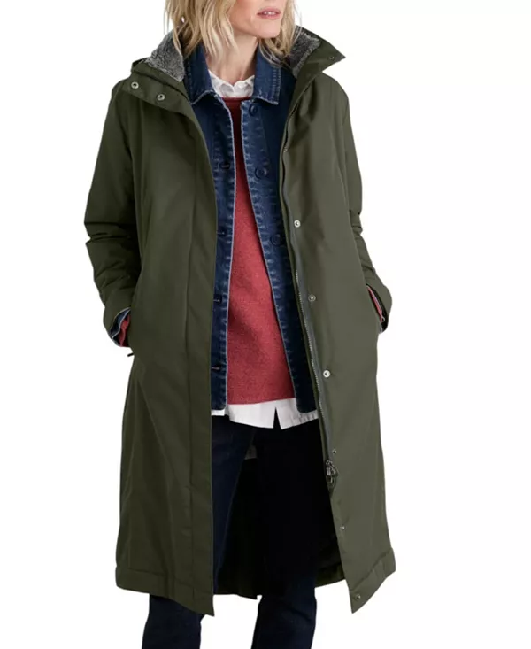 Женское пальто Janelle Seasalt Cornwall, зеленый
Женское пальто Janelle Seasalt Cornwall, зеленый