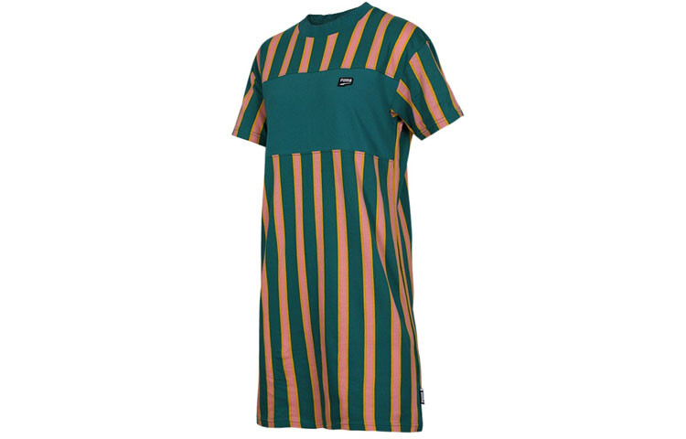 Футболка женская зеленая в полоску Puma
Футболка женская зеленая в полоску Puma
