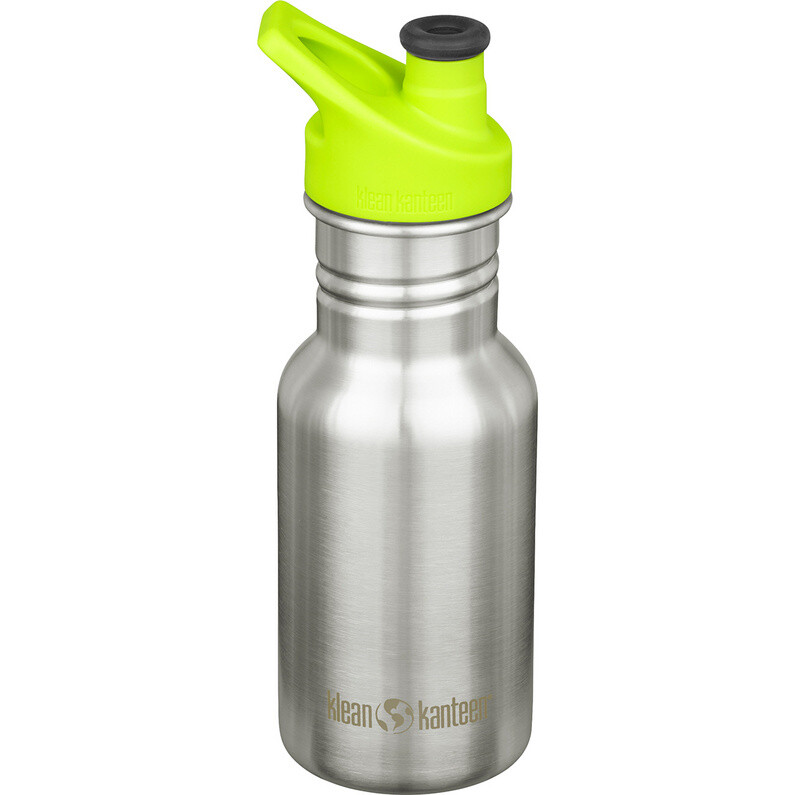 Детская бутылочка для питья с классической узкой спортивной крышкой Klean Kanteen, серый
Детская бутылочка для питья с классической узкой спортивной крышкой Klean Kanteen, серый