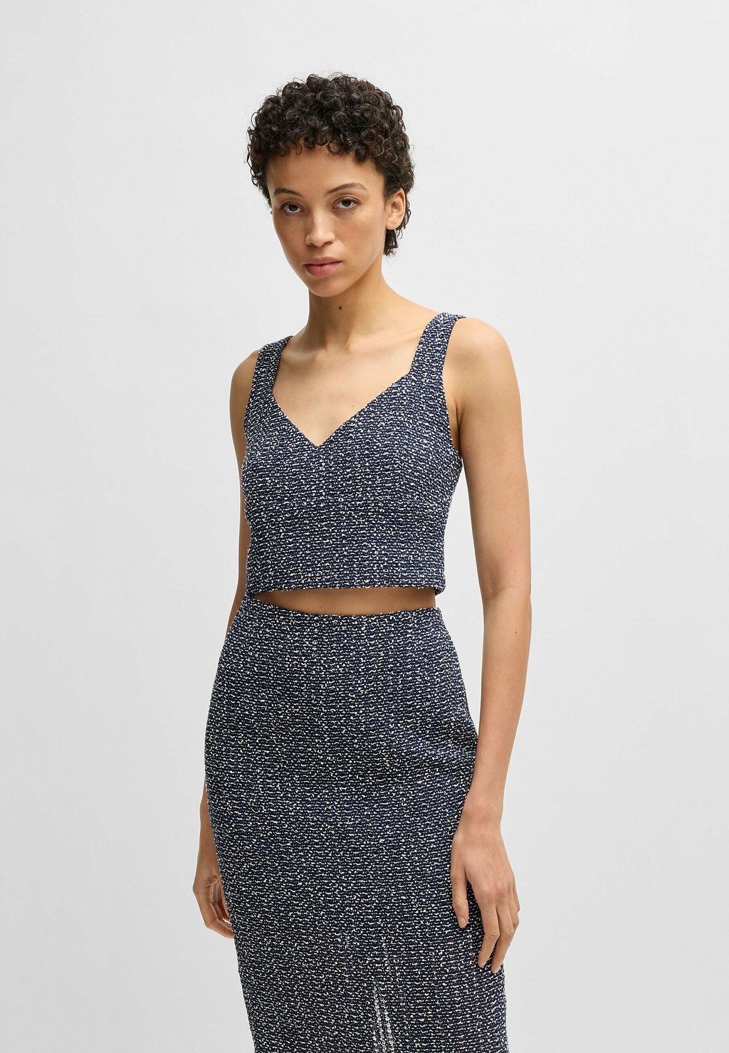 Топ BALITAR BOSS, темно-синий
Топ BALITAR BOSS, темно-синий