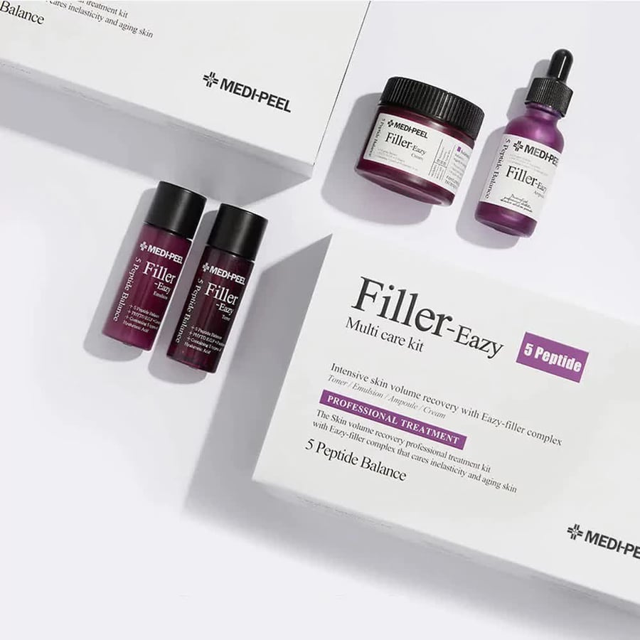 Medi-Peel, Eazy Filler Multi Care Kit - Набор для лифтинга с эффектом филлера, 4 шт.
Medi-Peel, Eazy Filler Multi Care Kit - Набор для лифтинга с эффектом филлера, 4 шт.