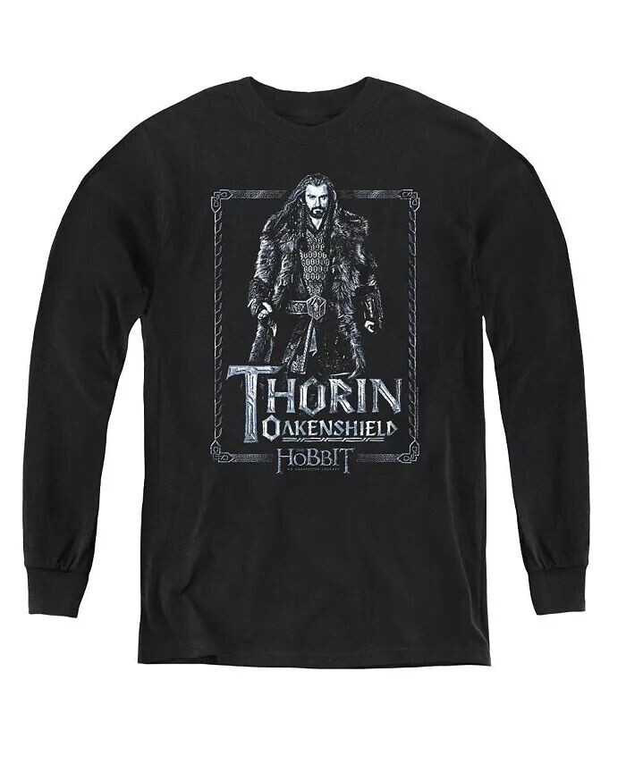 Свитшот с длинным рукавом Thorin Stare для мальчиков и подростков The Hobbit, черный
Свитшот с длинным рукавом Thorin Stare для мальчиков и подростков The Hobbit, черный