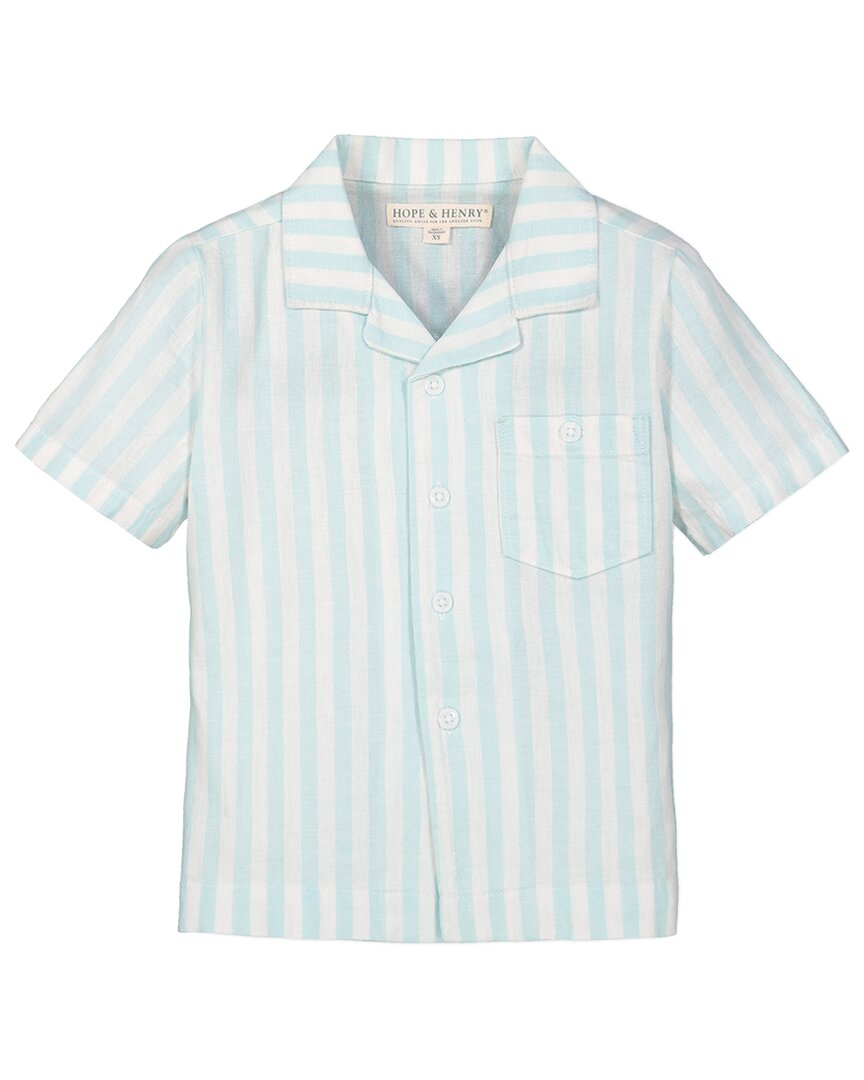 Hope & Henry Рубашка в стиле кэмп, зеленый
Hope & Henry Рубашка в стиле кэмп, зеленый