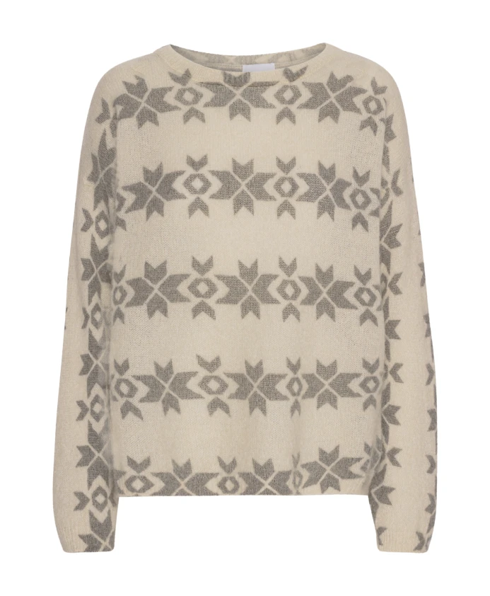 Скандинавский свитер с серым скандинавским узором Americandreams, серый
Скандинавский свитер с серым скандинавским узором Americandreams, серый