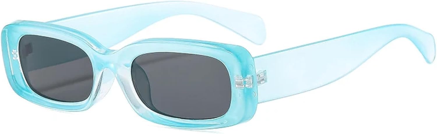 Панк-солнцезащитные очки прямоугольной формы для мужчин, роскошные солнцезащитные очки в толстой оправе для женщин, модные разноцветные очки с защитой от УФ-излучения UV400 HHZZYVY, Blue-black
Панк-солнцезащитные очки прямоугольной формы для мужчин, роскошные солнцезащитные очки в толстой оправе для женщин, модные разноцветные очки с защитой от УФ-излучения UV400 HHZZYVY, Blue-black