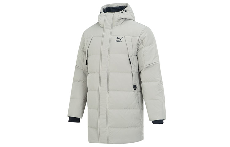 Пуховик мужской серо-зеленый PUMA
Пуховик мужской серо-зеленый PUMA