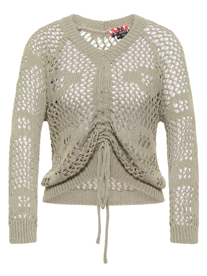 Женский вязаный свитер серого цвета myMo ROCKS
Женский вязаный свитер серого цвета myMo ROCKS